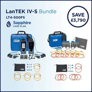 Gói – LanTEK IV-S 500MHz, FiberTEK IV, Phụ kiện và Sapphire 1 năm